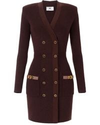 Elisabetta Franchi - Robemanteau Dress - Lyst