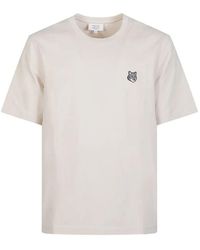 Maison Kitsuné - Cotton T-Shirt - Lyst