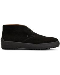 Tod's - Suede Boots - Lyst