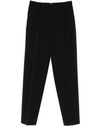 Cellar Door - Beverly Pleated Wool Trousers - Lyst