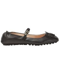 Fendi - Uette Ballet Flats Shoes - Lyst