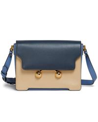Marni - Medium Leather Shoulder Handbag - Lyst