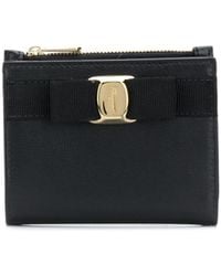 Ferragamo - Vara Bow Compact Wallet - Lyst