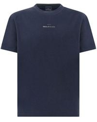 Paul & Shark - Logo-Print Cotton Jersey T-Shirt - Lyst
