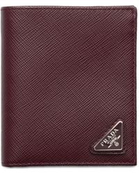 Prada - Saffiano Leather Wallet Accessories - Lyst