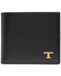 Tod's - Bi-Fold T Timeless Wallet Accessories - Lyst