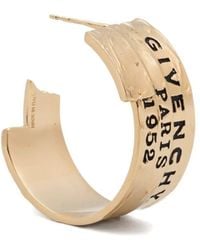 Givenchy - Metal And Enamel Tape Earrings Accessories - Lyst