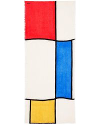 Faliero Sarti - Patos Cashmere Scarf With Color Block - Lyst