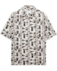 Prada - Neutrals Shirts - Lyst