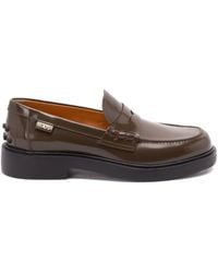 Tod's - Shaded Finishing Leather Penny Loafers Shoes - Lyst