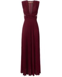 Elisabetta Franchi - Carpet Lurex Jersey Dress - Lyst
