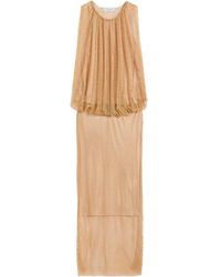Sportmax - Sleeveless Jersey Dress With Crystals - Lyst