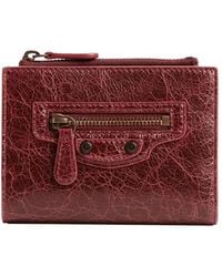 Balenciaga - Bifold Wallet Le City In Arena Leather - Lyst