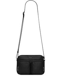 Saint Laurent - City Camera Bag In Grained Leather - Lyst