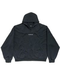 Balenciaga - Back Polo Hoodie - Lyst