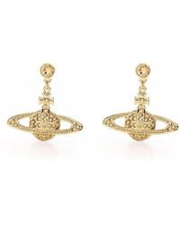 Vivienne Westwood - Orb Crystal-Embellished Earrings - Lyst
