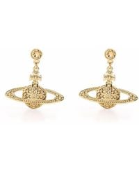 Vivienne Westwood - Orb Crystal-Embellished Earrings - Lyst