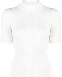Courreges - Reedition Knit Ss Jumper - Lyst