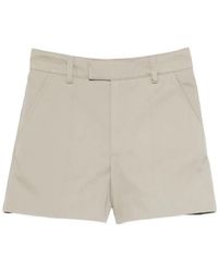 A.P.C. - Lili Cotton Blend Shorts - Lyst