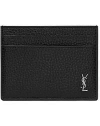 Saint Laurent - Portacarte Tiny Cassandre - Lyst