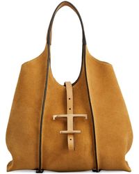 Tod's - T Timeless Mini Shopping - Lyst