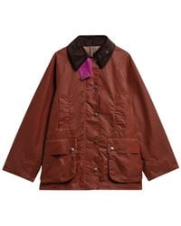 Barbour - Paul Smith Loves : Beaufort Waxed Jacket - Lyst