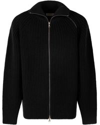 Dries Van Noten - Monty Full-Zip High Neck Sweater - Lyst