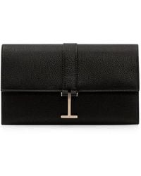 Tom Ford - Small Leather Goods Wallet On Strap - Lyst