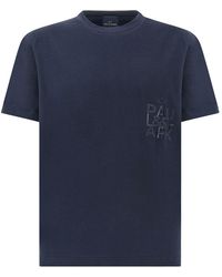 Paul & Shark - Crew Neck Embroidered T-Shirt - Lyst