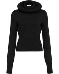 Alaïa - Hooded Sweater - Lyst