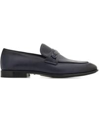 Ferragamo - Desio Shaded Leather Loafers Shoes - Lyst