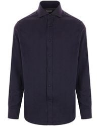 Brunello Cucinelli - Cotton Blend Shirt - Lyst