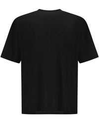 Herno - Stretch-Cotton Jersey T-Shirt With Scuba Details - Lyst