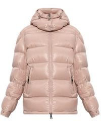 Moncler - Short Maire Down Jacket With Hood - Lyst