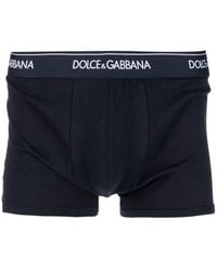 Dolce & Gabbana - Two-Pack Stretch Cotton Regular-Fit Boxers - Lyst