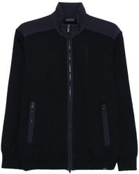 Paul & Shark - Soft Cool Touch Wool Zip-Up Sweater With Typhoon Re-4X4 - Lyst