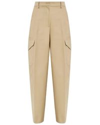 Givenchy Viscose Trousers With Wrinkled Effect in Black