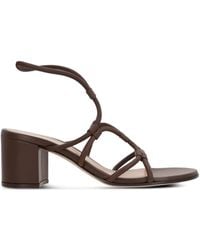 Gianvito Rossi - Multi-Way Strap Heeled Sandals 65 Shoes - Lyst