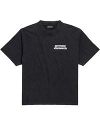 Balenciaga - Medium Fit T-Shirt - Lyst