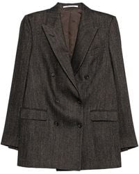Tagliatore - Blazer Jasmine Doppiopetto Motivo Spigato - Lyst