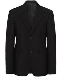 Prada - Kid Mohair Jacket - Lyst