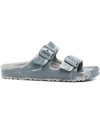 Birkenstock - Arizona Marbled-Effect Eva Sandals - Lyst