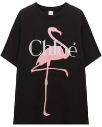 Chloé - Oversize T-Shirt - Lyst