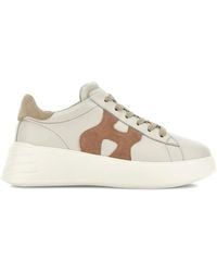 Hogan - Leather Sneakers - Lyst