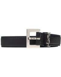 Saint Laurent - Cassandre Loop Belt - Lyst