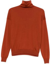 Saint Laurent - High-Neck Sweater - Lyst