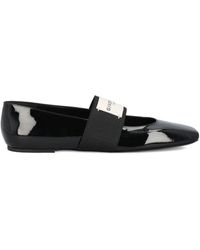 Givenchy - Sliced Square Ballerinas - Lyst