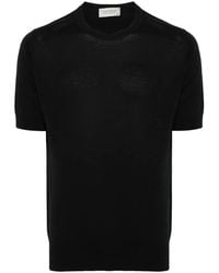 John Smedley - Kempton Fine Knit Cotton T-shirt - Lyst