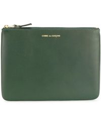 Comme des Garçons - Logo Detailed Zip-Up Pouch - Lyst
