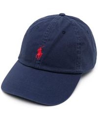 Polo Ralph Lauren - Night Baseball Hat With Pony - Lyst